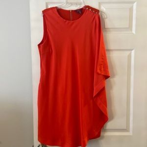 Ted Baker London Dress color orange length 35” bust 34”